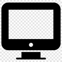 technology, displays, screens, monitors icon svg