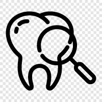 teeth, dental care, dental floss, dental cleaning icon svg