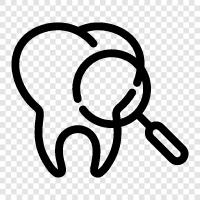 teeth, dental care, braces, implants icon svg