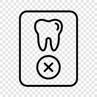 teeth, dental care, fillings, braces icon svg