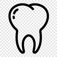 Teeth, Dentist, Dental, Disorders of the Teeth icon svg