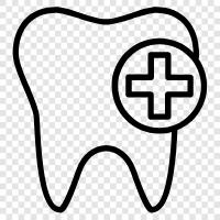 teeth, oral, care, infection icon svg