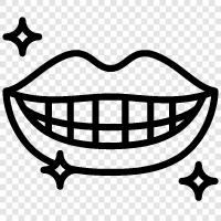 teeth, braces, whitening, cleaning Smile icon svg