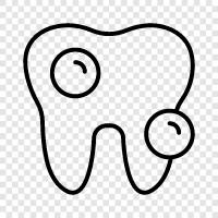 Teeth, Gums, Dentist, Toothache icon svg