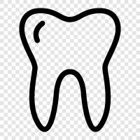 teeth, dental, cavities, gingivitis icon svg