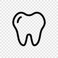 Teeth, Gums, Dental, Braces icon svg