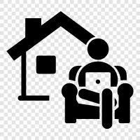 telecommute, work from home opportunities, work from home scams, work icon svg