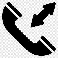 telemarketing, telephoning, robocalls, Call diversion icon svg