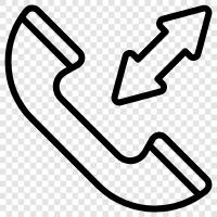 telemarketing, telephony, telemarketing calls, Call diversion icon svg