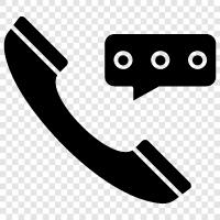 telephone, connection, line, phone icon svg