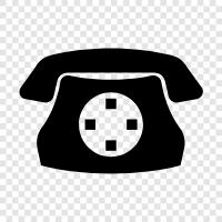 telephone, phone, receiver, handset icon svg