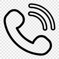 telephone, teleconference, telephone conversation, telephone call icon svg