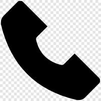 telephone, phone, ringing, notification icon svg