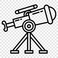 telescope accessories, telescope eyepieces, telescope filters, telescope mounts icon svg