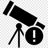 telescope alignment, telescope mount, telescope optics, telescope eyepiece icon svg