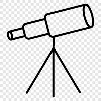 telescope, astronomy, star, night icon svg