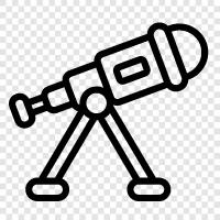 telescope, eyepiece, optics, astronomy icon svg