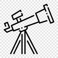 Telescope for sale, Telescope for observing, Telescope for astrophotography, Telescope icon svg