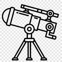 telescope optics, telescope mounts, telescope accessories, telescope software icon svg