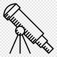 telescope, astronomical, viewing, night icon svg