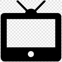 television, shows, series, movies icon svg