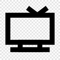 Television, Television programs, Television series, Television movies icon svg