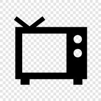 television, television show, television series, TV series icon svg