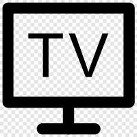 television, television programming, television series, television movie icon svg