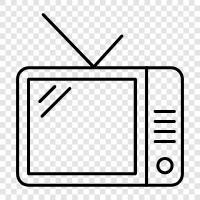 Television programs, Television series, Television show, Television networks icon svg