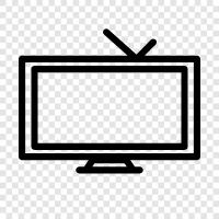 Television programs, TV shows, TV series, TV network icon svg