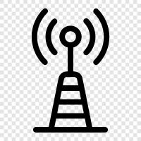 television, frequency, signal, programming icon svg