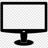 televisions, flat panels, liquid crystal display, projection icon svg