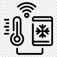 Temperatur, Celsius, Fahrenheit, Thermometer symbol