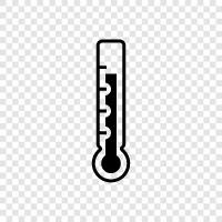 Temperatur, elektrisch, Quecksilber, Gas symbol