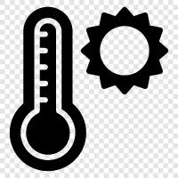 temperature, fever, heat, infrared icon svg