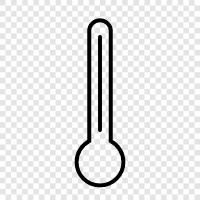 temperature, outdoor, indoor, mercury icon svg