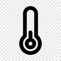 temperature, mercury, electronic, accuracy icon svg