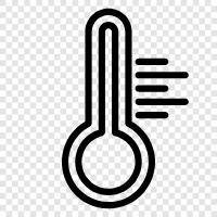 temperature, weather, humidity, barometer icon svg