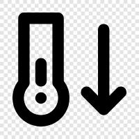 temperature, weather, instrument, measure icon svg