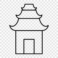 temple architecture, temple ceremony, temple design, temple history icon svg