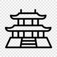 temple tour, temples around the world, temple of god, temples in ind icon svg