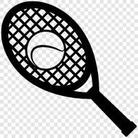 tennis ball, tennis, ball, racket icon svg
