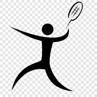 tennis, athlete, sports, competitive icon svg