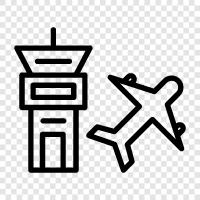 terminal, checkin, baggage, security icon svg