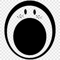 terrified, surprised, appalled, amazed icon svg