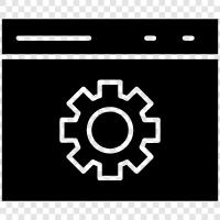 testing automation, software testing, web testing, app testing icon svg