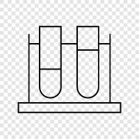 testing equipment, laboratory equipment, test tube stand icon svg