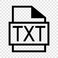 Text File, Text File Format, TXT File Format, TXT File icon svg