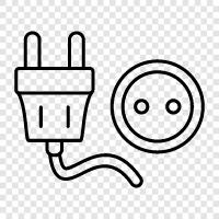 The, Electric, Car, Charging icon svg