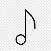 The Note, Major Scale, Minor Scale, Chords icon svg